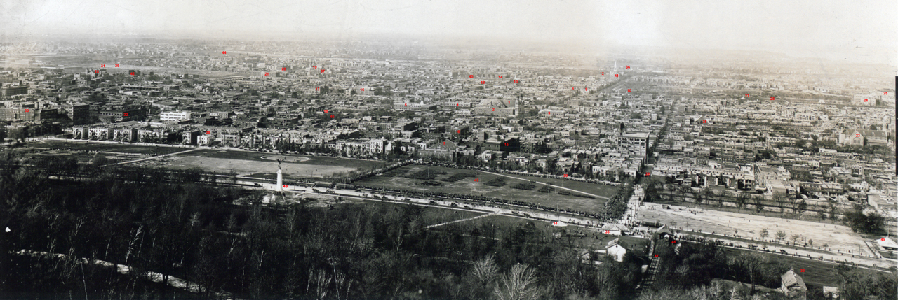 Panorama du Plateau 1916