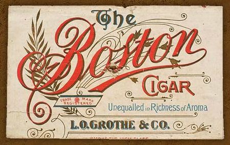 boston cigar Grothé 1897