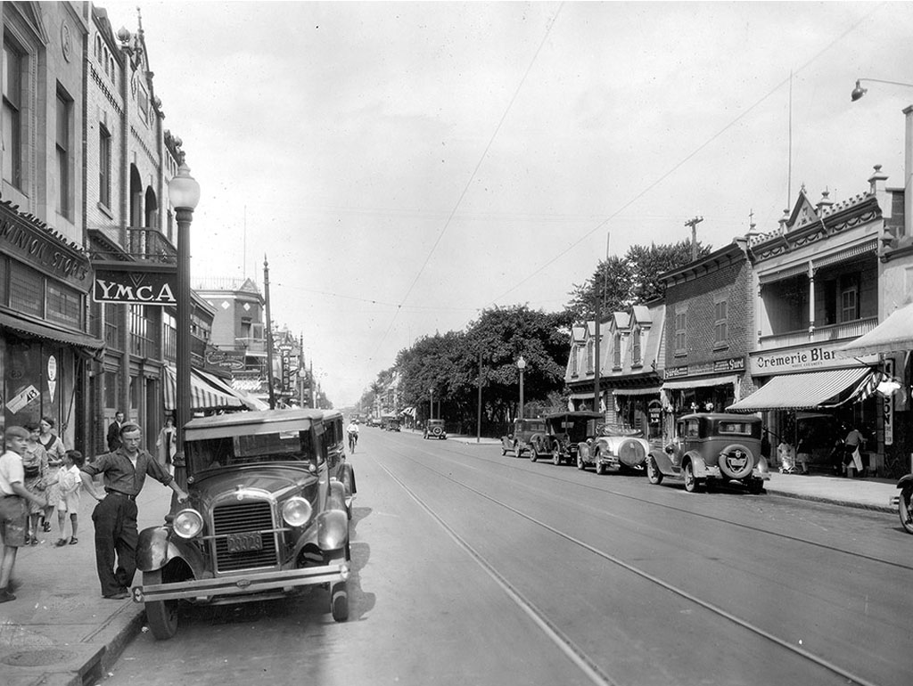 L'avenue du Mont-Royal 1930