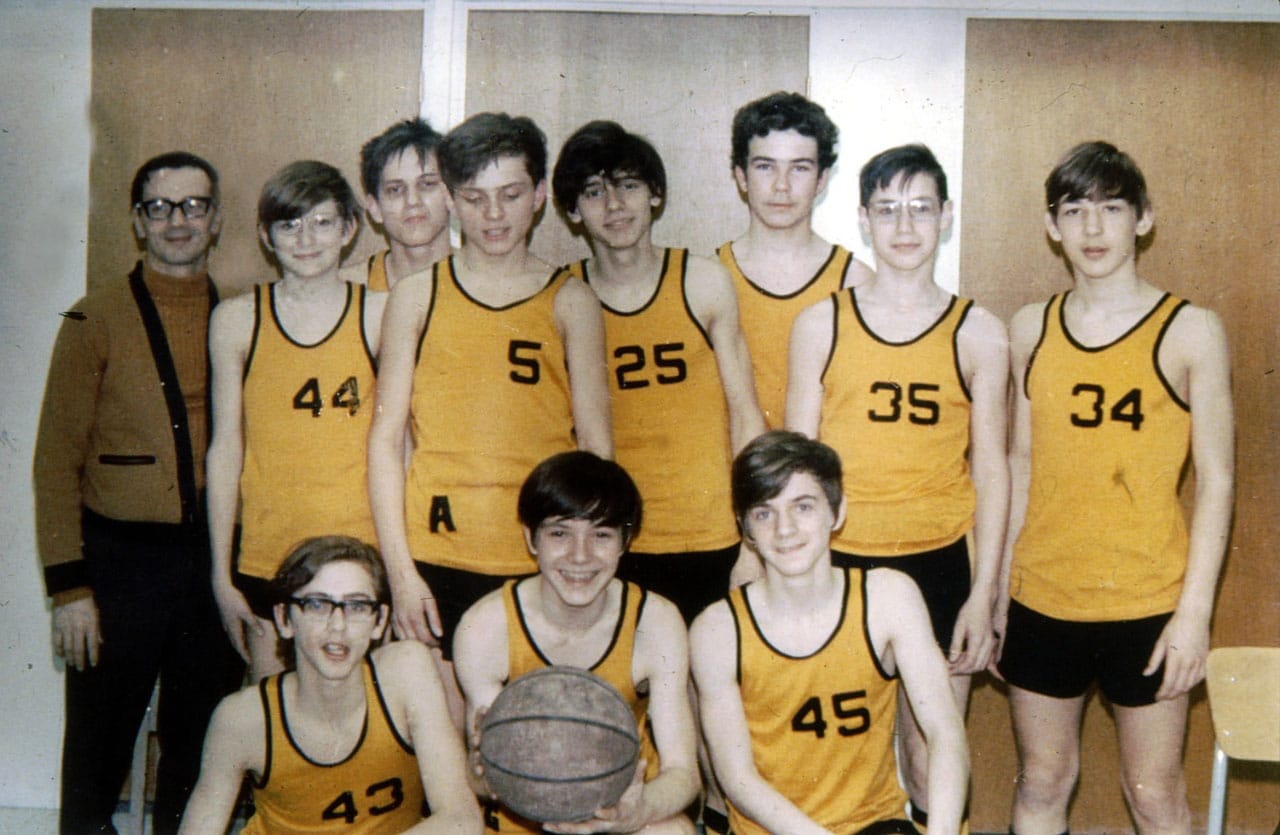L'équipe de basket (photo Pierre Prévost)